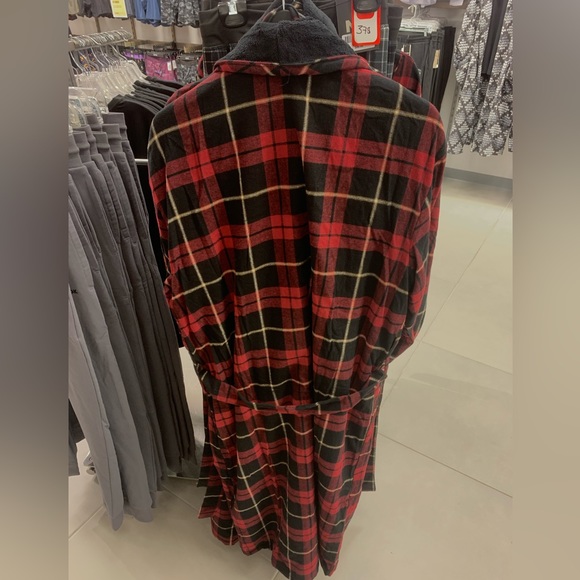 Majestic Shawl Robe Cherry - Picture 2 of 3